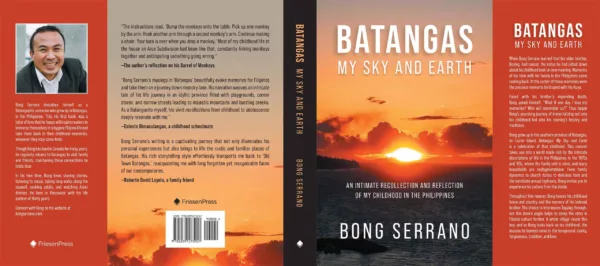 Batangas: My Sky and Earth hardcover dust jacket